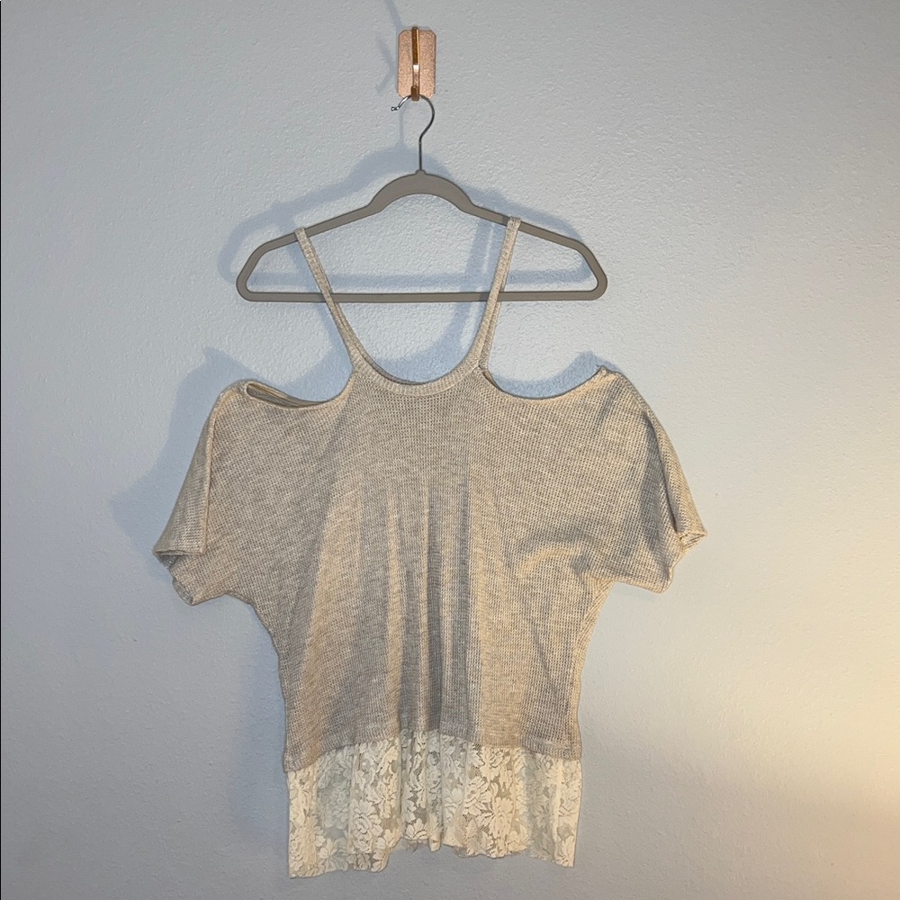 Sweet Claire Lace Detailed Off The Shoulder Top 🍦
